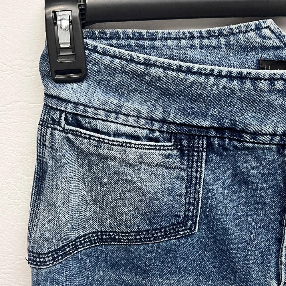 House of Harlow 1960 x REVOLVE Blue High Waist Wide Leg Cropped Jeans 28
